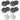 (8) HC85 8" 700 Watt Black In-Ceiling Home Theater Speakers+JBL Subwoofers