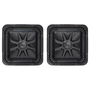 (2) Kicker L7S102 10" 2400w Solobaric L7S Car Subwoofers Solo-Baric 44L7S10-2