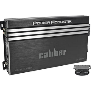 Power Acoustik RE5-3000D 3000 Watt 5-Channel Car Audio Amplifier Class A/B Amp