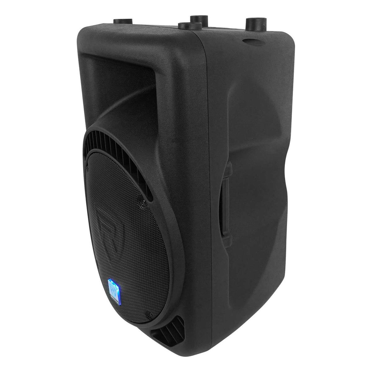 (2) RPG15BT 15" Powered Wireless Link DJ Speakers+Bluetooth+LED Stands