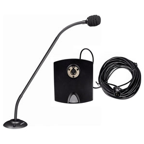 Samson CM20P 20" Podium Microphone Church Mic+Weighted Base w/Talk/Mute Switch