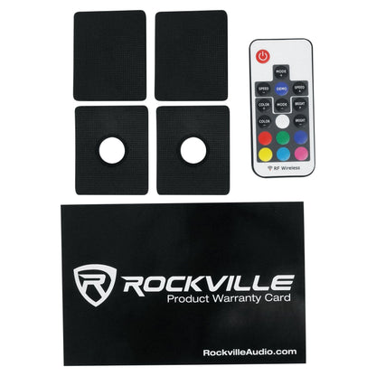 WB65KLS Black 2-Pack + RXM‑S20 4‑Ch Amp + OFC Install Kit Bundle
