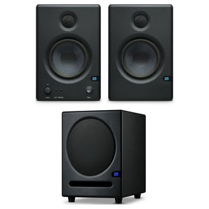 Pair Presonus Eris E4.5 Powered 2-Way 4.5" Studio Monitors+8" Active Subwoofer