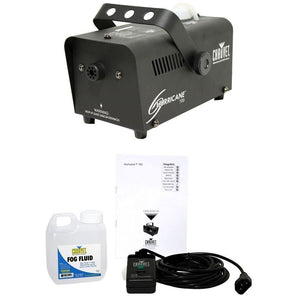 Chauvet DJ Hurricane 700 H-700 Fogger H700 Fog/Smoke Machine + Fog Fluid