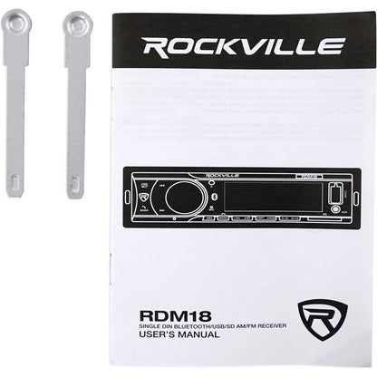 RDM18 Digital Media Receiver + Corolla/Prizm Install Kit Bundle