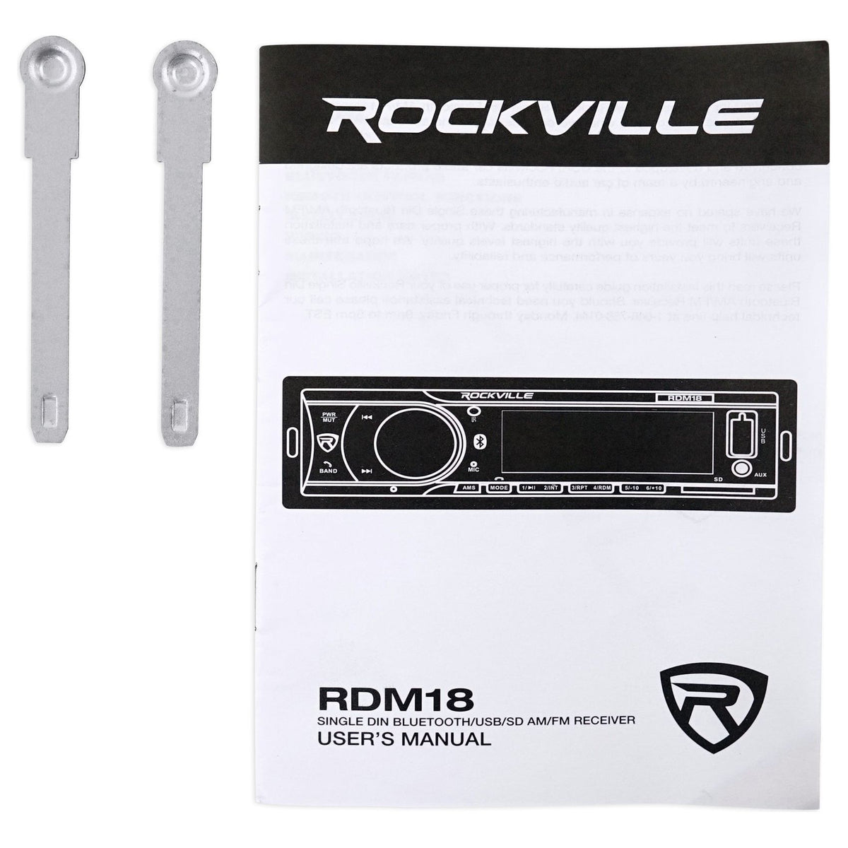 Single-Din Car Digital Media Bluetooth Receiver + Install For 2005 Honda Civic SE