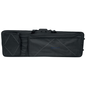 Rockville Rolling Bag 61-Key Slim Keyboard Case w/Wheels+Trolley Handle mit Pocket