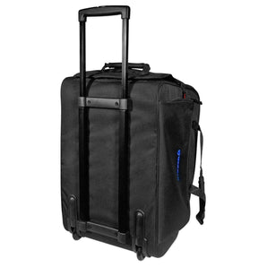 Rockville Rolling Travel Case Speaker Bag w/Handle+Wheels For Yamaha CBR12