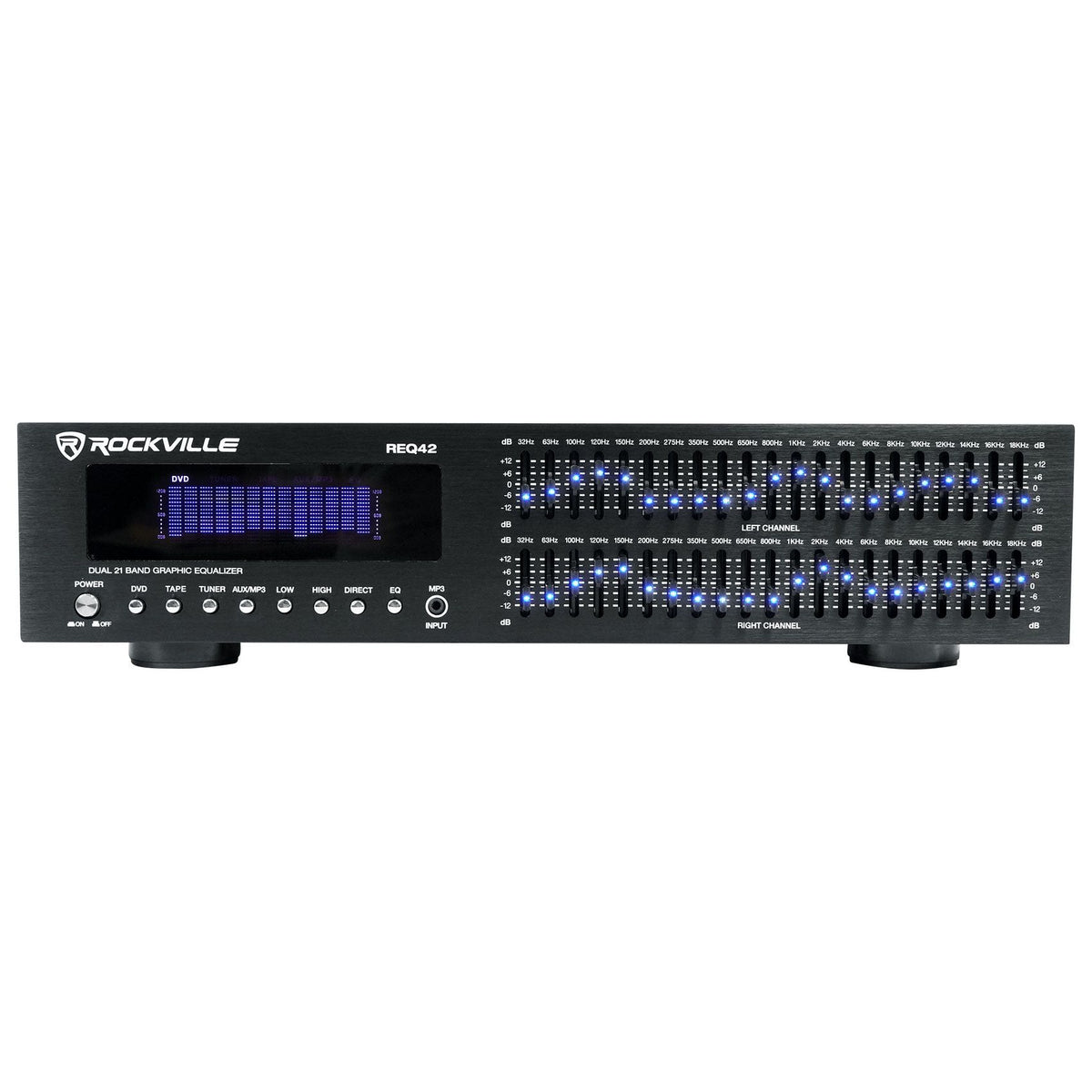 6-Zone Receiver with (4) Pairs of Black 5.25" Indoor/Outdoor Speakers, Commercial Package