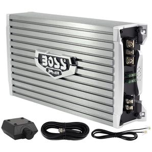 Boss Armor AR3000D 3000 Watt Mono Car Audio Class D Power Amplifier Amp + Remote