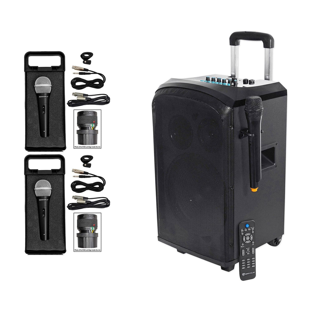 ROCKnGo 8 + (2) RMC-XLR Bundle