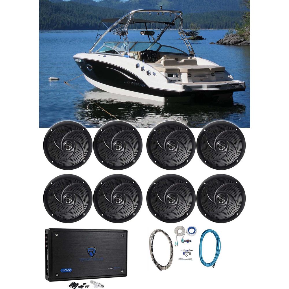 RSM65B Black 8-Pack + RXM8BTB + RMWK4 Bundle