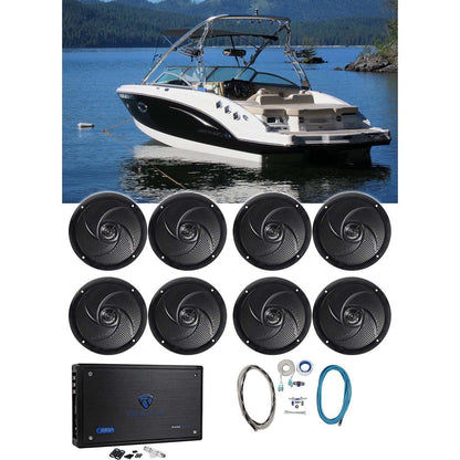RSM65B Black 8-Pack + RXM8BTB + RMWK4 Bundle