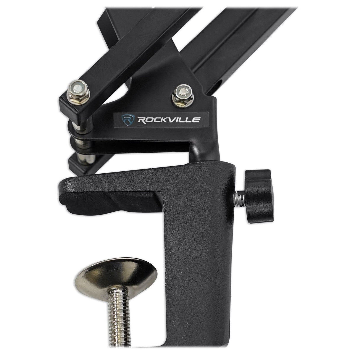 DMS40 Microphone Boom Arm Studio Podcast Mic Stand+Clamp+Pop Filter