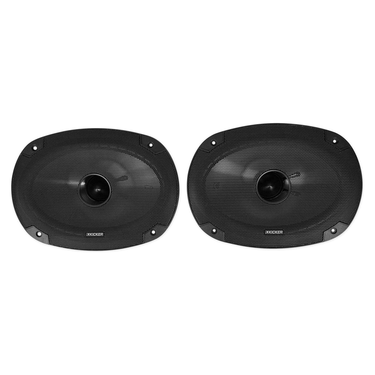 KICKER 46CSS694 6x9" 900w Car Component Speakers CSS69+2-Channel Amplifier+Wires
