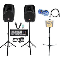 Rockville Dual 15" Android/iphone/ipad/Laptop/TV Youtube Karaoke Machine/System