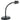 Rockville Podcasting Podcast Mic Stand w/ Gooseneck+Weighted Base+Shockmount