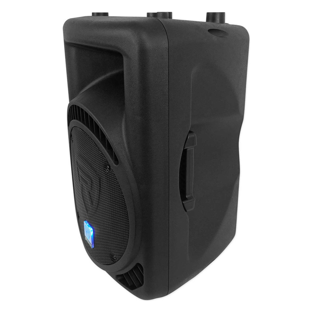 RPG12BT V2 12" Powered Speakers 2-Pack + PARTY STAND LED Stands Bundle