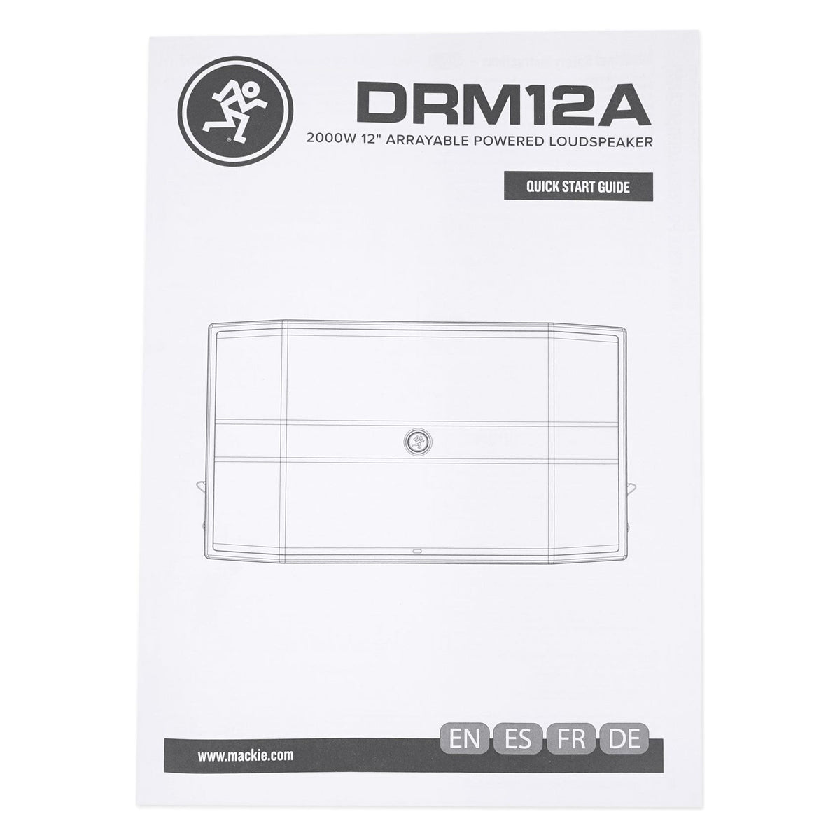 (2) DRM12A 2000W 12in Powered DJ PA Speaker Bundle with Covers & Stands