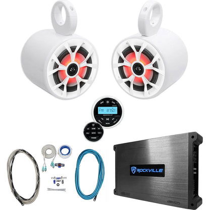 RKL65MBW 6.5" Speakers + MAC65W Pods Bundle
