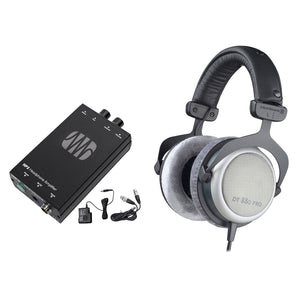 Beyerdynamic DT-880-PRO-250 Studio Monitoring Headphones+Presonus Headphone Amp