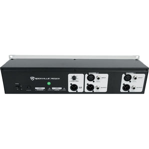 Man Cave Audio System (2) 10" Speakers+Stands+Amp+Dual 31 Band EQ+12" Subwoofer