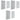(6) Rockville RockSlim 70W White 5.25" 70v Commercial Restaurant Wall Speakers