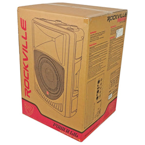 Rockville RPG15 15" 1000 Watt Powered DJ/PA Speaker+(2) JBL Wireless Microphones