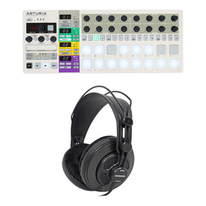 Arturia BeatStep Pro Sequencer Midi USB DJ Recording Pad Controller + Headphones