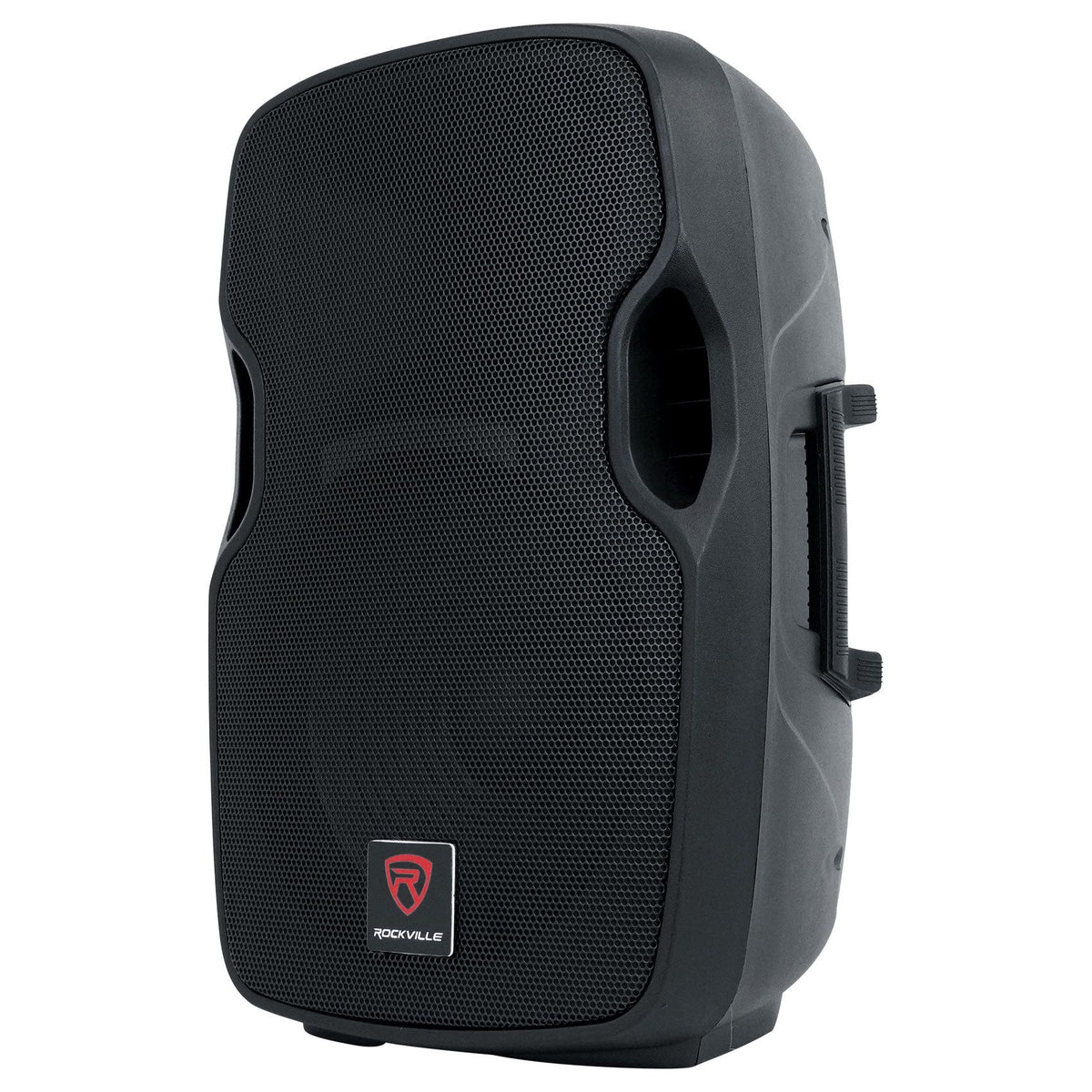 (2) BPA12 12" Powered 600 Watt DJ PA Speakers+Crank-Up Speaker Stands