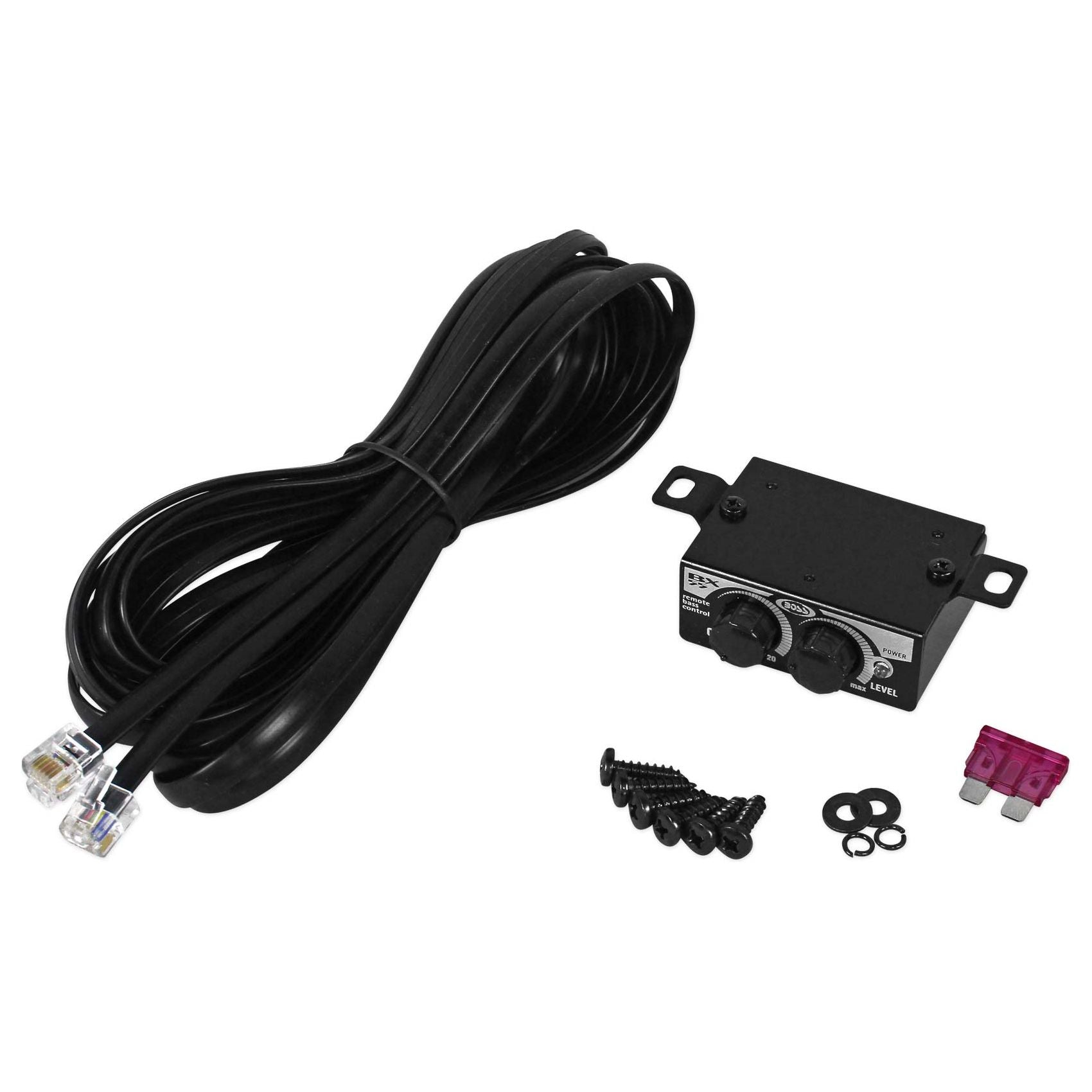 Boss BX55 2/3Way Car Electronic Crossover+Bass Remote+17 ft.+ 6 ft. RC ...