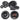 Pair MB QUART FSB216 6.5" 280 Watt Component Speakers+(2) 6.5" Coaxial Speakers