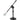 Rockville Kick Drum Stand with Steel Round Base for AKG D 112 MKII Microphone
