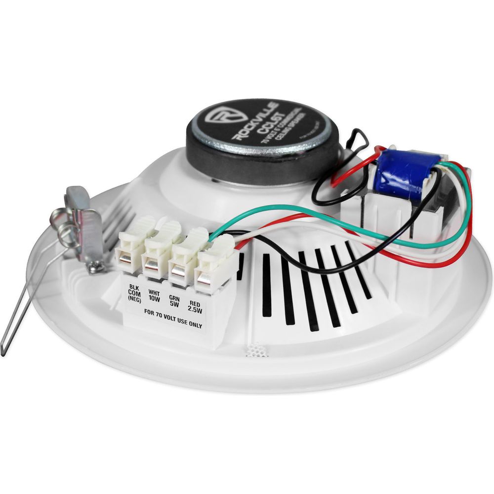 VMA160 Amplifier + 4 6" White Ceiling Speakers