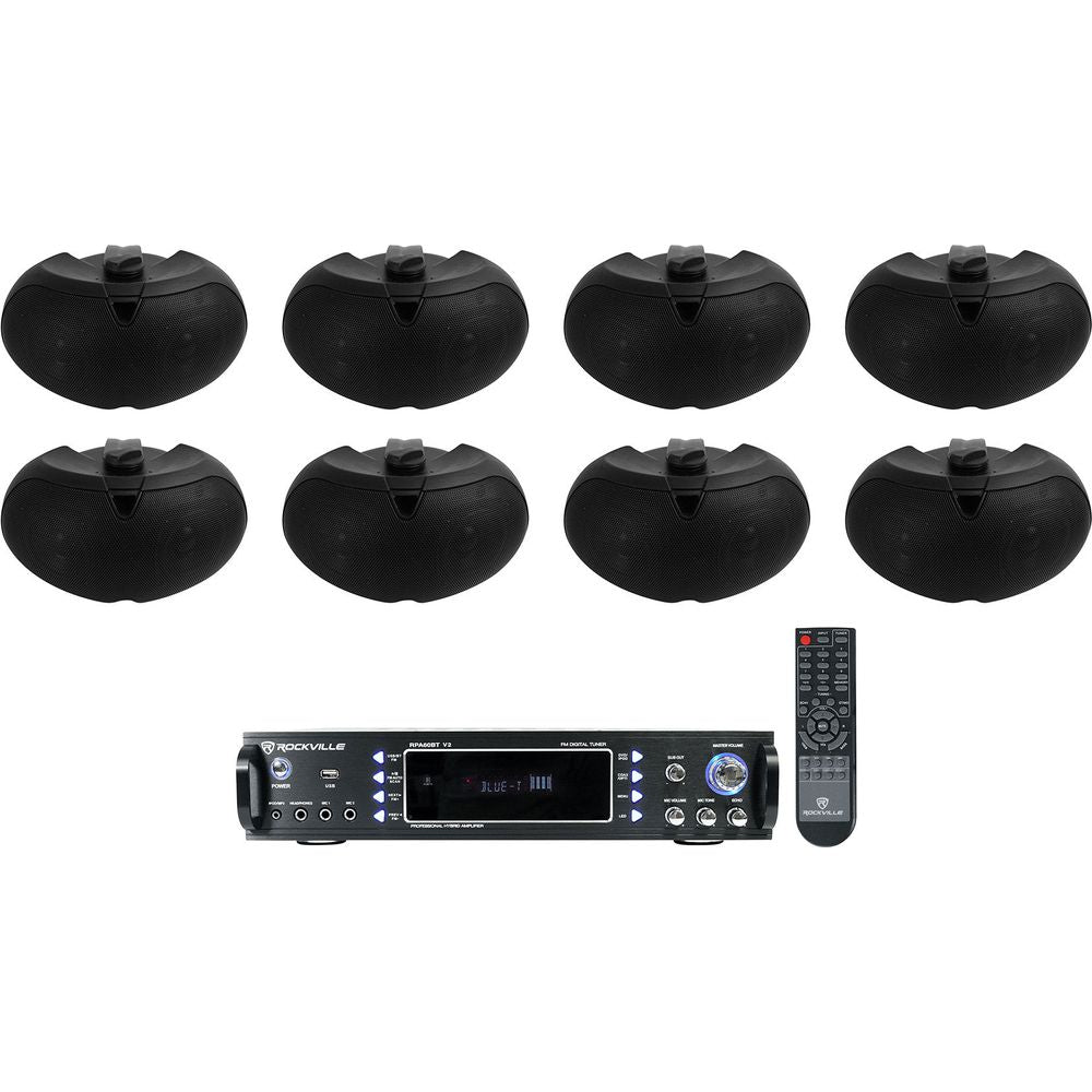 RPA60BT + D4-16 Black 8-Pack