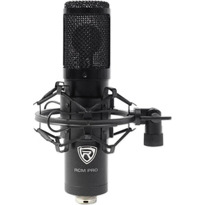 Rockville RCM PRO Studio/Recording Condenser Microphone+Weighted Desktop Stand