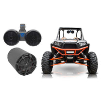 TB 8" 600w Subwoofer Plus Enclosure and 6.5" Tower Speakers RZR/ATV/UTV