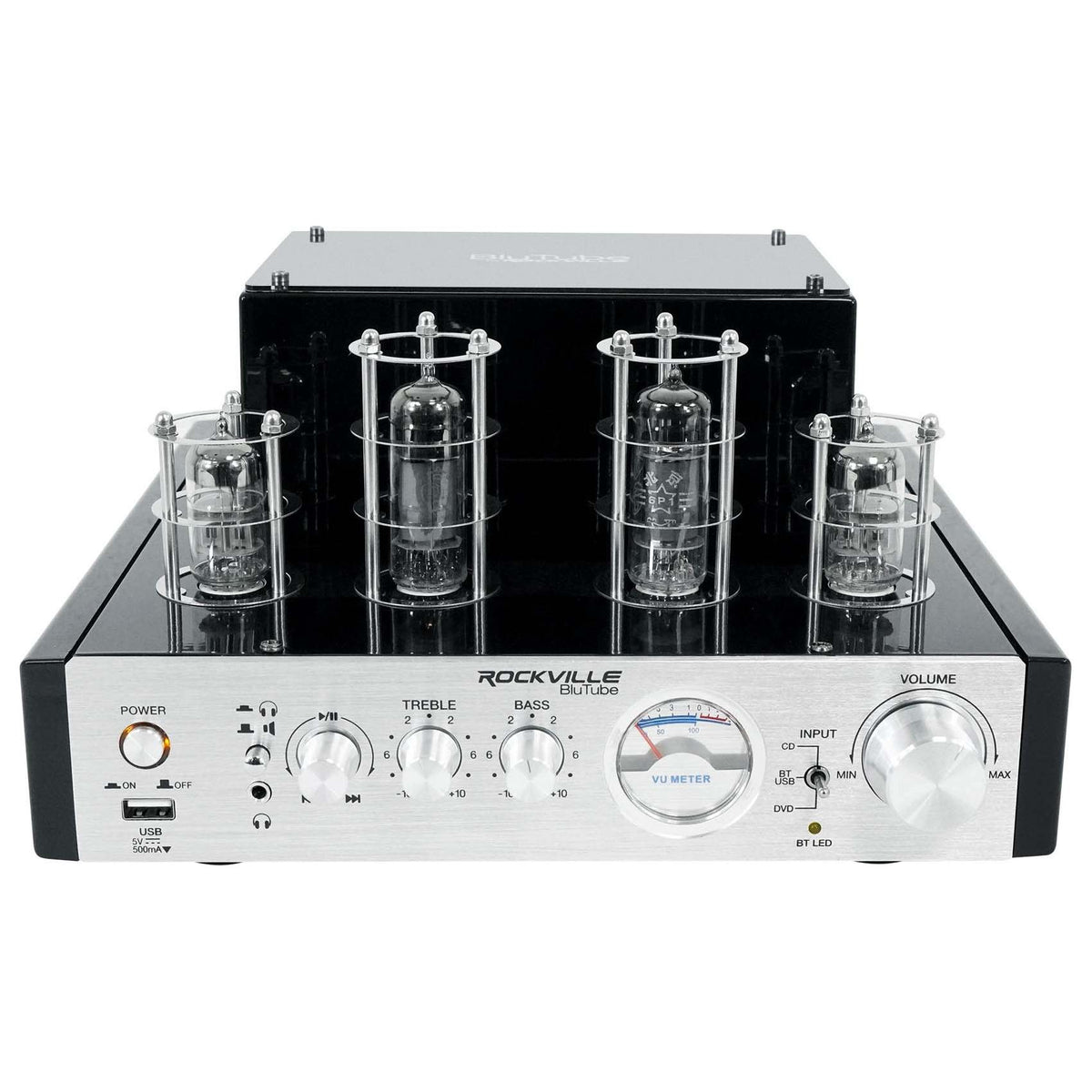 BluTube Amplifier/Home Theater Receiver + (2) 6.5" LED Ceiling Speakers