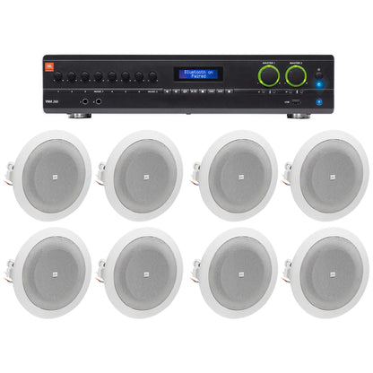 VMA260 8-Input Amplifier + (8) JBL 8124 4" Ceiling Speakers