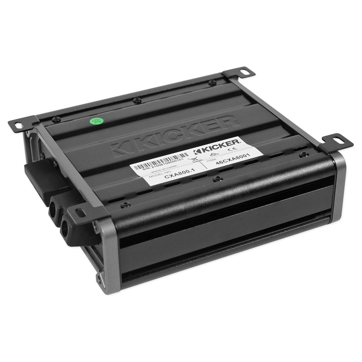 KICKER 46CXA8001T CXA800.1 800 Watt RMS Mono Class D Car Audio Amplifier Amp