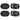 (4) American Bass SQ 4.6 4x6" 50w RMS Car Speakers with Neo Swivel Tweeters