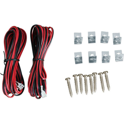 (4) RMC80W 8" 1600W Marine Speakers + KRYPTON MF4 4-Ch Amplifier + Wire Kit