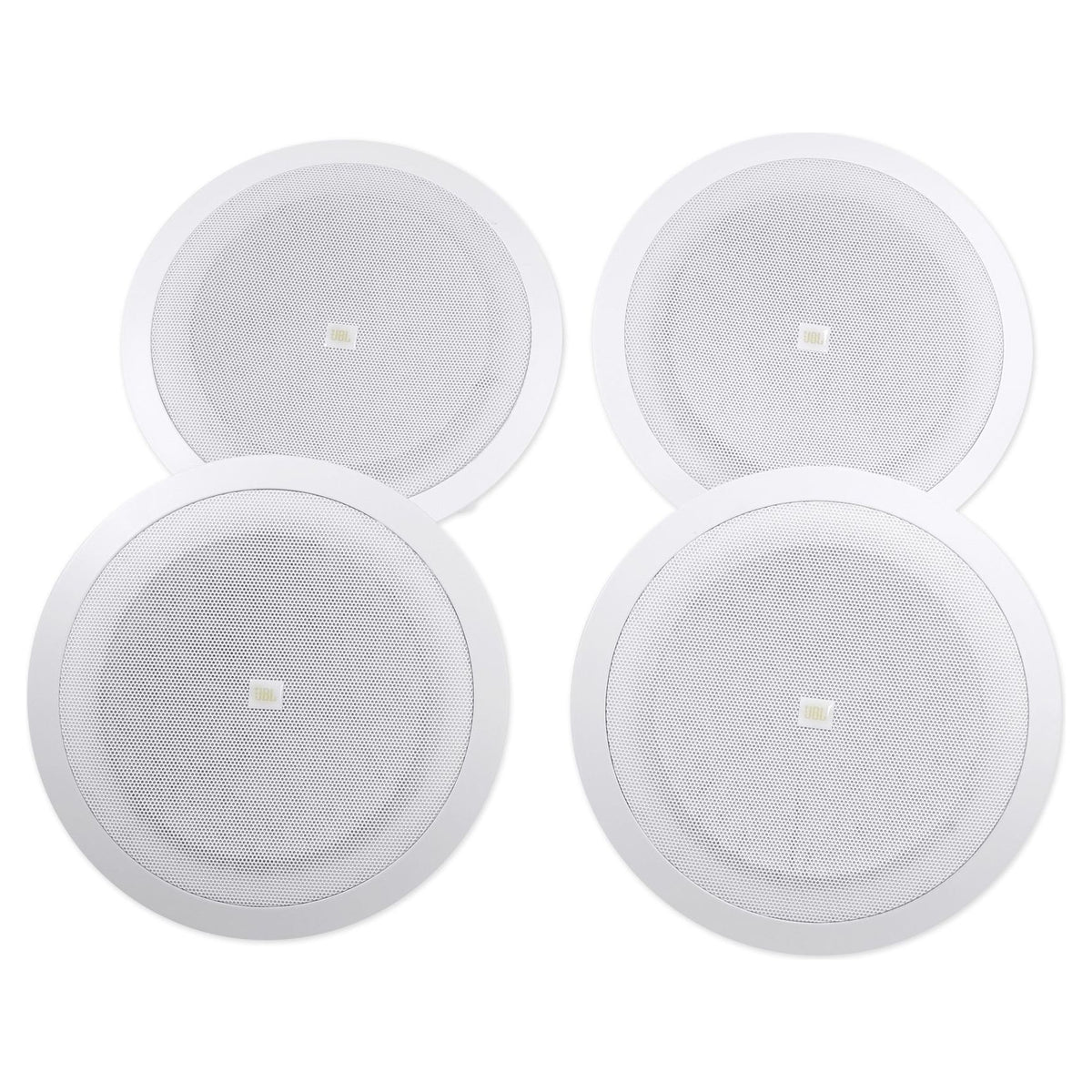 (4) JBL 8128 8" Full Range Commercial 70V/100V 6w Ceiling Speakers 4 Restaurant