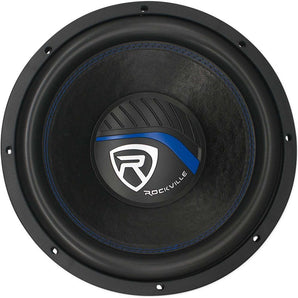 Rockville K5 W12K5S2 12" 1400w 2 Ohm Car Audio Subwoofer Sub 350w RMS CEA Rated!