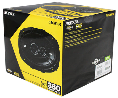 DSC6930 6x9" & DSC350 3.5" Car Speaker Bundle (2 Pairs)