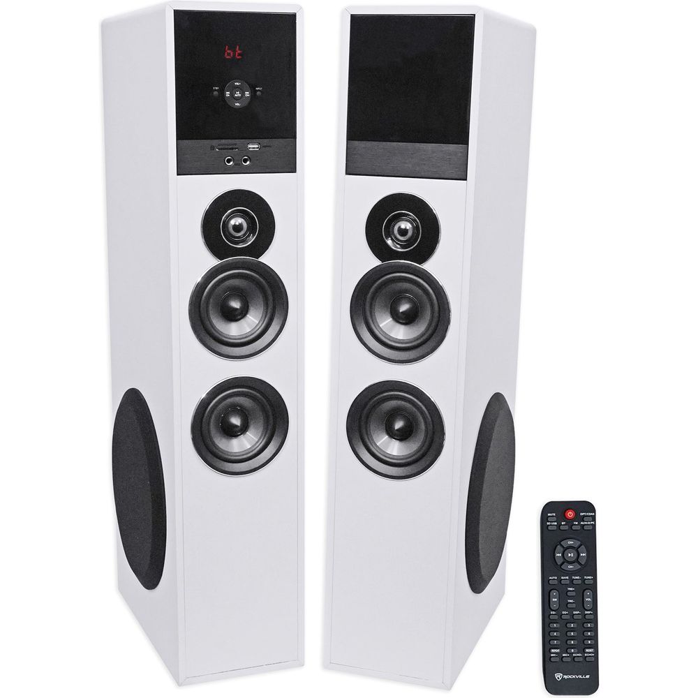 Rockville All-in-one Bluetooth Home Theater/Karaoke Machine System+Wireless Mics