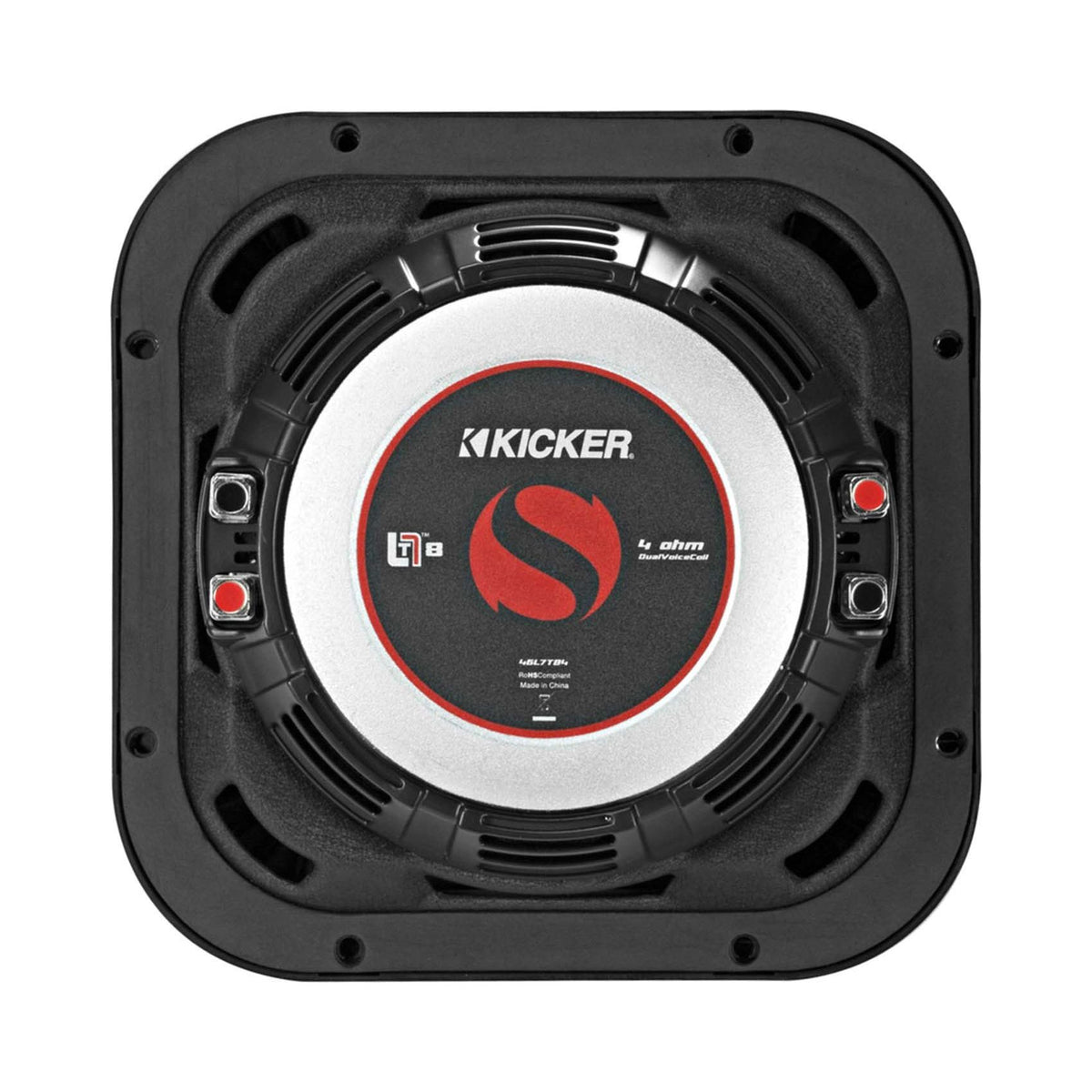 KICKER 46L7T84 8" 700w L7T Car Subwoofer Solo-Baric Sub+Mono Amplifier+Amp Kit