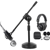 PC Gaming Streaming Twitch Bundle: RCM03 Microphone+Headphones+Stand