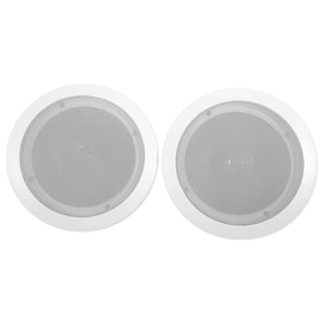 Pair Rockville HC655 6.5" 500 Watt In-Ceiling Home Theater Speakers 8 Ohm