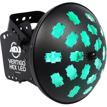 American DJ VERTIGO HEX LED 12 Watt 6-Color Dance Floor Effect Light